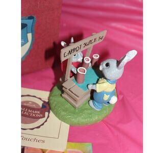 Tender Touches Rabbits At Juice Stand Little Joys Make A Big Day 1988 Figurine